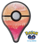 Pinkish 432 Absorbed Watercolor Texture Pokémon GO Plus Vinyl Protective Decal Skin Kit