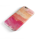 Pinkish 432 Absorbed Watercolor Texture iPhone 6/6s or 6/6s Plus 2-Piece Hybrid INK-Fuzed Case