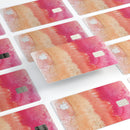Pinkish 432 Absorbed Watercolor Texture - Premium Protective Decal Skin-Kit for the Apple Credit Card