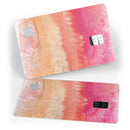 Pinkish 432 Absorbed Watercolor Texture - Premium Protective Decal Skin-Kit for the Apple Credit Card
