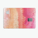 Pinkish 432 Absorbed Watercolor Texture - Premium Protective Decal Skin-Kit for the Apple Credit Card