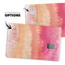 Pinkish 432 Absorbed Watercolor Texture - Premium Protective Decal Skin-Kit for the Apple Credit Card