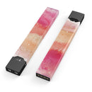 Pinkish 432 Absorbed Watercolor Texture - Premium Decal Protective Skin-Wrap Sticker compatible with the Juul Labs vaping device