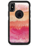 Pinkish 432 Absorbed Watercolor Texture - iPhone X OtterBox Case & Skin Kits