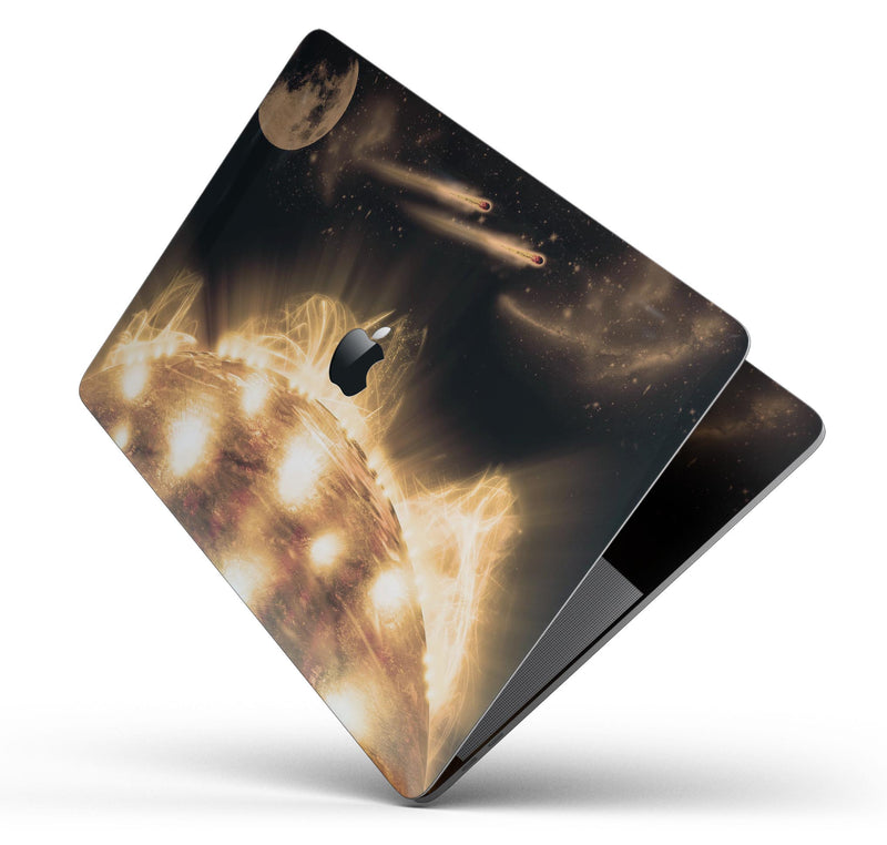 Planet Fire - Skin Decal Wrap Kit Compatible with the Apple MacBook Pro, Pro with Touch Bar or Air (11", 12", 13", 15" & 16" - All Versions Available)