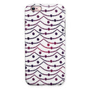 Polka Dot Powerlines with Mini Hearts iPhone 6/6s or 6/6s Plus 2-Piece Hybrid INK-Fuzed Case