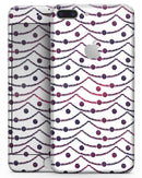 Polka Dot Powerlines with Mini Hearts  - Skin-kit for the iPhone 8 or 8 Plus