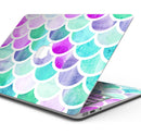 Pop Mermaid Scales - Skin Decal Wrap Kit Compatible with the Apple MacBook Pro, Pro with Touch Bar or Air (11", 12", 13", 15" & 16" - All Versions Available)