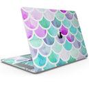 Pop Mermaid Scales - Skin Decal Wrap Kit Compatible with the Apple MacBook Pro, Pro with Touch Bar or Air (11", 12", 13", 15" & 16" - All Versions Available)