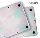 Pretty Pastel Clouds V7 // Skin Decal Wrap Kit Compatible with the Apple MacBook Pro, Pro with Touch Bar or Air (11, 12, 13, 15 & 16" - All Versions Available)