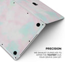 Pretty Pastel Clouds V7 // Skin Decal Wrap Kit Compatible with the Apple MacBook Pro, Pro with Touch Bar or Air (11, 12, 13, 15 & 16" - All Versions Available)