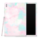 Pretty Pastel Clouds V7 - Full Body Skin Decal Wrap Kit for Samsung Galaxy Tablet
