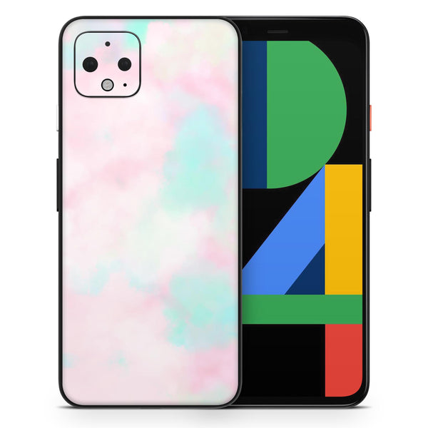 Pretty Pastel Clouds V7 - Full Body Skin Decal Wrap Kit for Google Pixel
