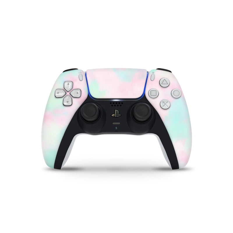 Pretty Pastel Clouds V7 - Full Body Skin Decal Wrap Kit for Sony Playstation 5, Playstation 4, Playstation 3, & Controllers