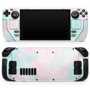 Pretty Pastel Clouds V7 // Full Body Skin Decal Wrap Kit for the Steam Deck handheld gaming computer