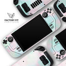 Pretty Pastel Clouds V7 // Full Body Skin Decal Wrap Kit for the Steam Deck handheld gaming computer