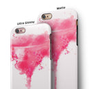 Pretty in Pink Martini iPhone 6/6s or 6/6s Plus 2-Piece Hybrid INK-Fuzed Case
