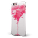 Pretty in Pink Martini iPhone 6/6s or 6/6s Plus 2-Piece Hybrid INK-Fuzed Case