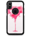 Pretty in Pink Martini - iPhone X OtterBox Case & Skin Kits