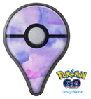 Punk Pink Absorbed Watercolor Texture Pokémon GO Plus Vinyl Protective Decal Skin Kit