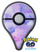 Punk Pink Absorbed Watercolor Texture Pokémon GO Plus Vinyl Protective Decal Skin Kit