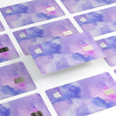 Punk Pink Absorbed Watercolor Texture - Premium Protective Decal Skin-Kit for the Apple Credit Card