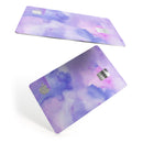 Punk Pink Absorbed Watercolor Texture - Premium Protective Decal Skin-Kit for the Apple Credit Card