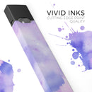 Punk Pink Absorbed Watercolor Texture - Premium Decal Protective Skin-Wrap Sticker compatible with the Juul Labs vaping device
