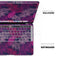 Purple Tropical - Skin Decal Wrap Kit Compatible with the Apple MacBook Pro, Pro with Touch Bar or Air (11", 12", 13", 15" & 16" - All Versions Available)