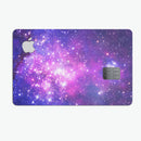 Purple & Pink Space - Premium Protective Decal Skin-Kit for the Apple Credit Card