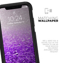 Purple & Silver Glimmer Fade - Skin Kit for the iPhone OtterBox Cases