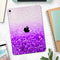 Purple & Silver Glimmer Fade - Full Body Skin Decal for the Apple iPad Pro 12.9", 11", 10.5", 9.7", Air or Mini (All Models Available)