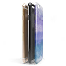 Purple 48 Absorbed Watercolor Texture iPhone 6/6s or 6/6s Plus 2-Piece Hybrid INK-Fuzed Case