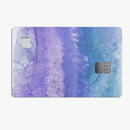 Purple 48 Absorbed Watercolor Texture - Premium Protective Decal Skin-Kit for the Apple Credit Card