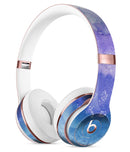 Purple 48 Absorbed Watercolor Texture Full-Body Skin Kit for the Beats by Dre Solo 3 Wireless Headphones