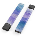 Purple 48 Absorbed Watercolor Texture - Premium Decal Protective Skin-Wrap Sticker compatible with the Juul Labs vaping device