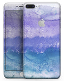 Purple 48 Absorbed Watercolor Texture - Skin-kit for the iPhone 8 or 8 Plus