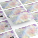 Purple 97 Absorbed Watercolor Texture - Premium Protective Decal Skin-Kit for the Apple Credit Card