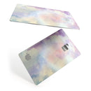 Purple 97 Absorbed Watercolor Texture - Premium Protective Decal Skin-Kit for the Apple Credit Card