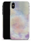 Purple 97 Absorbed Watercolor Texture - iPhone X Clipit Case