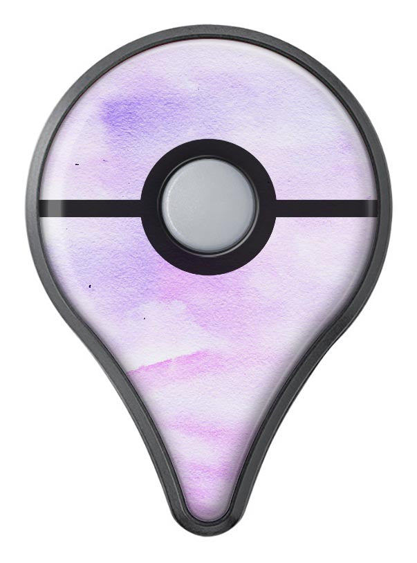 Purple Absorbed Watercolor Texture Pokémon GO Plus Vinyl Protective Decal Skin Kit