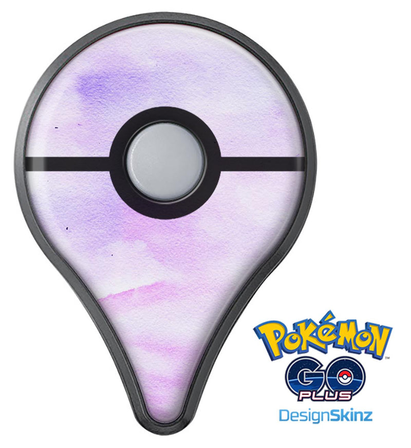 Purple Absorbed Watercolor Texture Pokémon GO Plus Vinyl Protective Decal Skin Kit