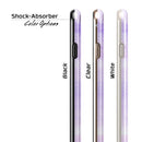 Purple Absorbed Watercolor Texture iPhone 6/6s or 6/6s Plus 2-Piece Hybrid INK-Fuzed Case