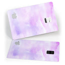 Purple Absorbed Watercolor Texture - Premium Protective Decal Skin-Kit for the Apple Credit Card