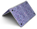 Purple Basic Watercolor Chevron Pattern - MacBook Air Skin Kit