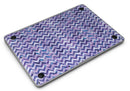 Purple Basic Watercolor Chevron Pattern - MacBook Air Skin Kit