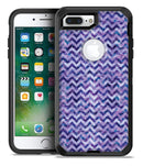 Purple Basic Watercolor Chevron Pattern - iPhone 7 Plus/8 Plus OtterBox Case & Skin Kits
