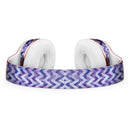 Purple Basic Watercolor Chevron Pattern Full-Body Skin Kit for the Beats by Dre Solo 3 Wireless Headphones