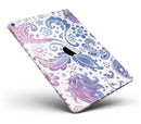 Purple & Blue Flowered - iPad Pro 97 - View 1.jpg