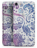 Purple & Blue Flowered - Skin-kit for the iPhone 8 or 8 Plus